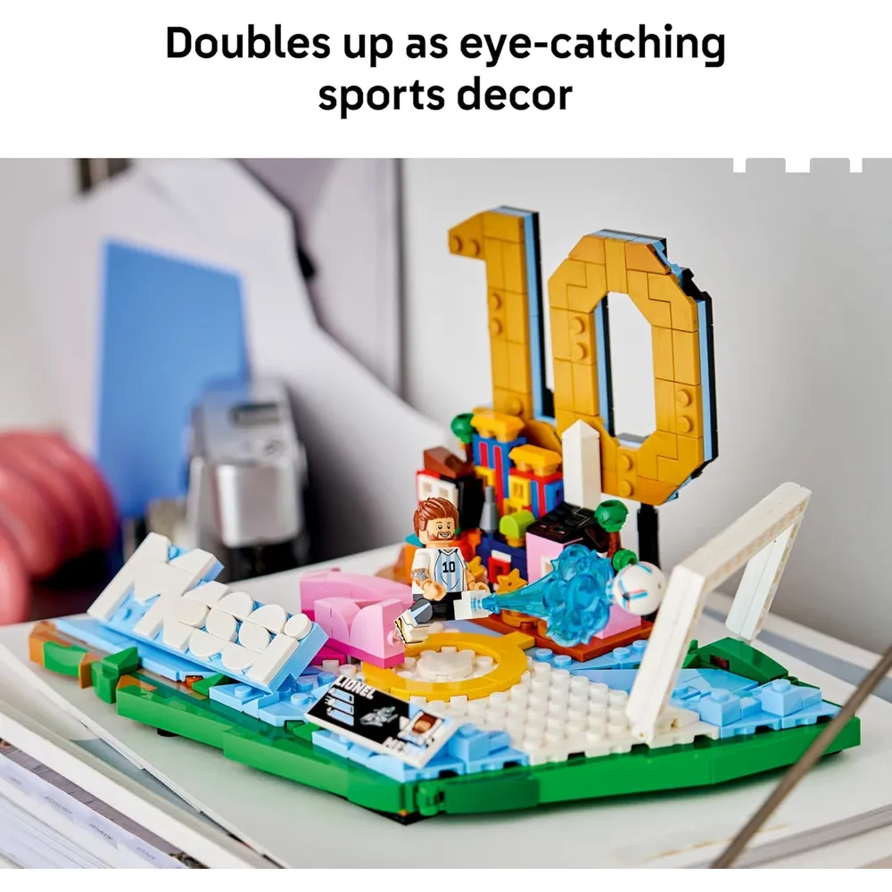 LEGO LIONEL MESSI MOMENTOS DESTACADOS 315 PIEZAS