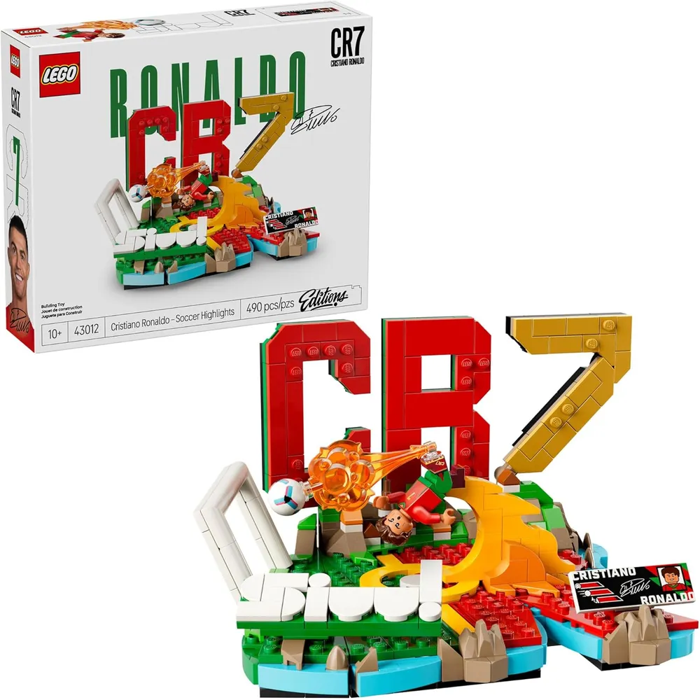 LEGO CRISTIANO RONALDO MOMENTOS DESTACADOS 318 PIEZAS