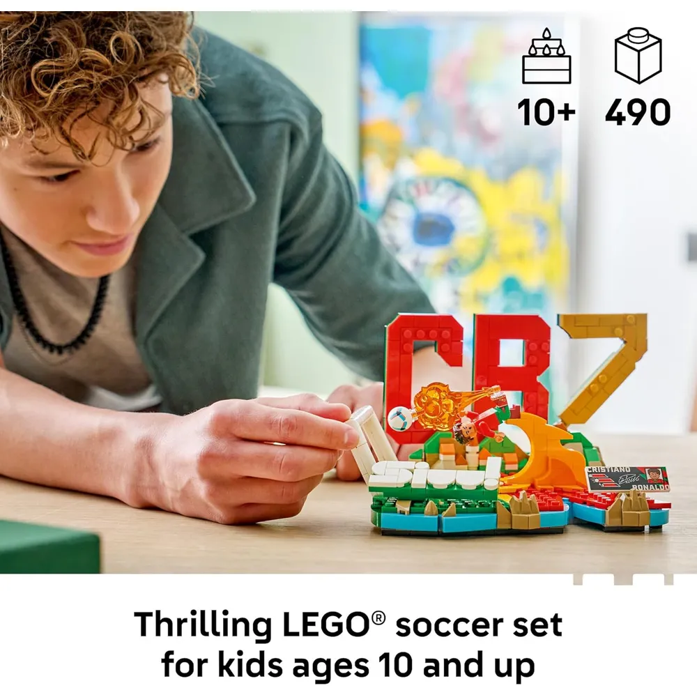 LEGO CRISTIANO RONALDO MOMENTOS DESTACADOS 318 PIEZAS