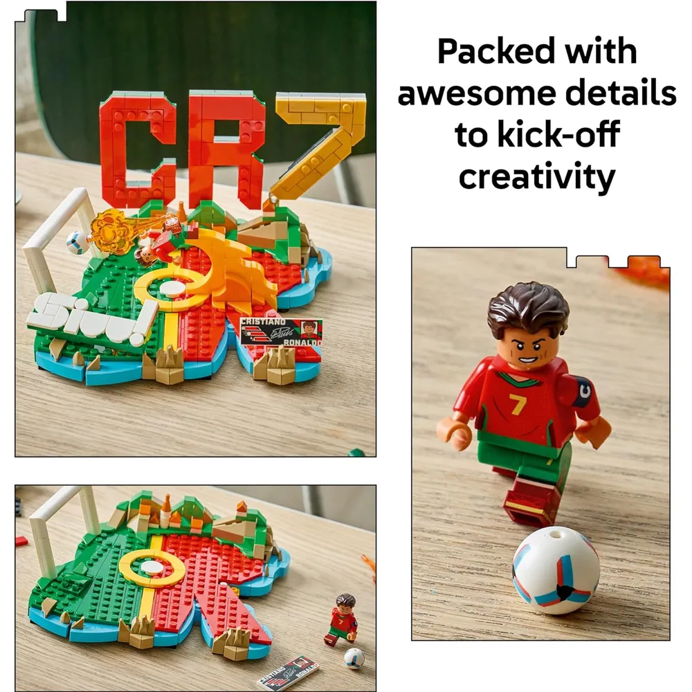 LEGO CRISTIANO RONALDO MOMENTOS DESTACADOS 318 PIEZAS