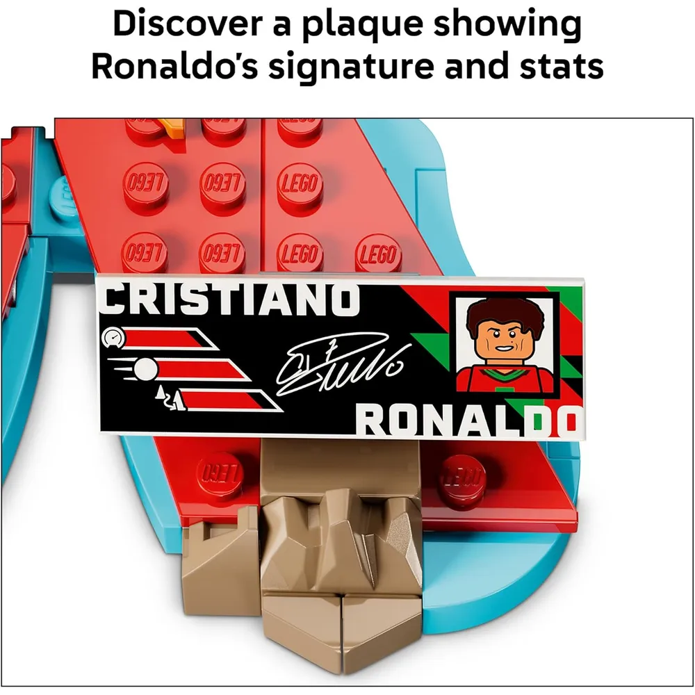 LEGO CRISTIANO RONALDO MOMENTOS DESTACADOS 318 PIEZAS