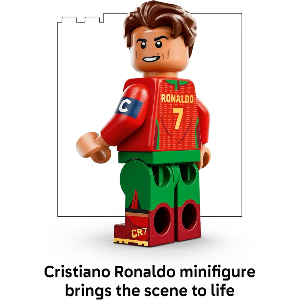 LEGO CRISTIANO RONALDO MOMENTOS DESTACADOS 318 PIEZAS