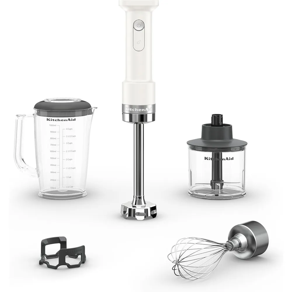 KITCHENAID, BATIDORA DE MANO INALÁMBRICA GO CON ACCESORIOS | BLANCO