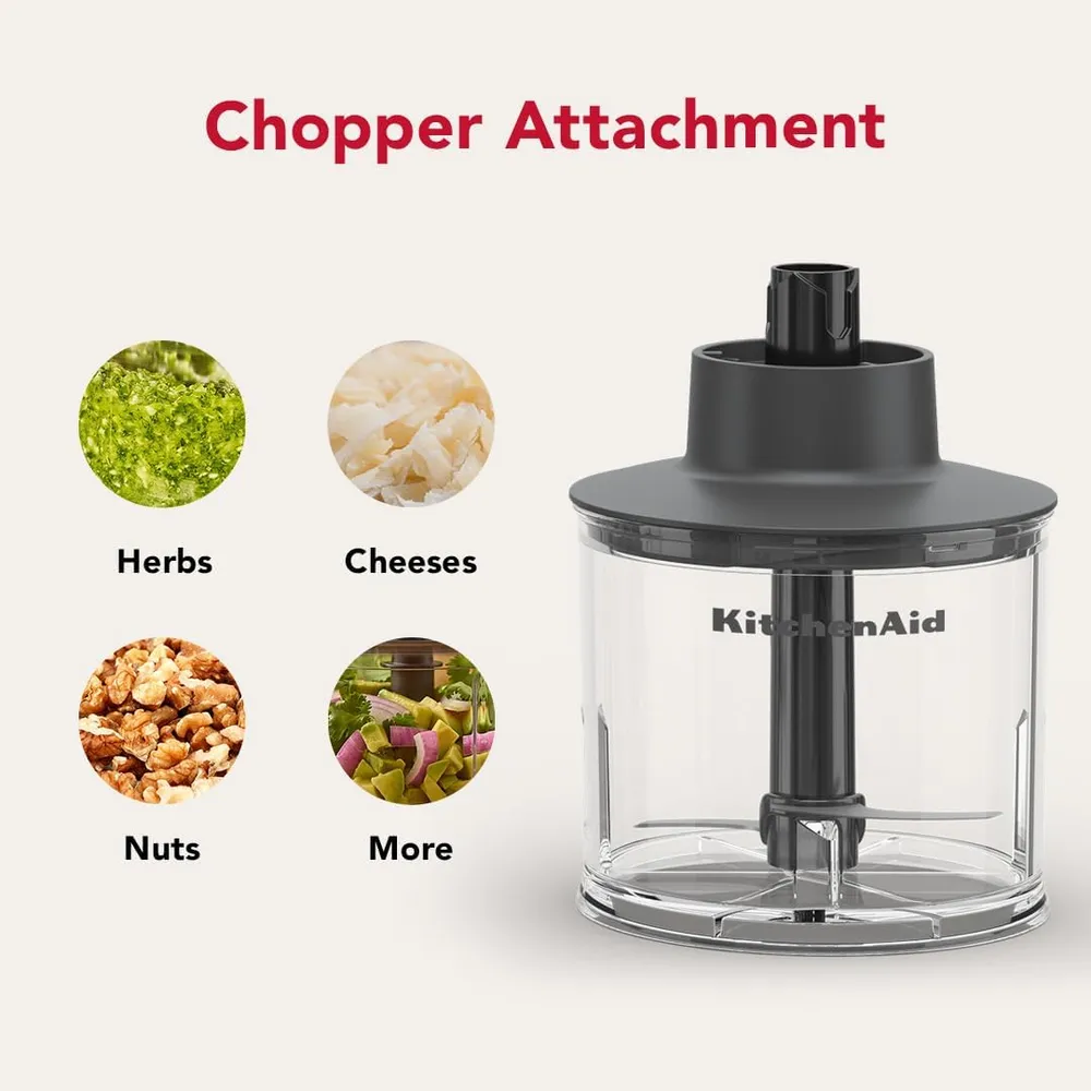 KITCHENAID, BATIDORA DE MANO GO CON ACCESORIOS (BATERÍA INCLUIDA) | BLANCO