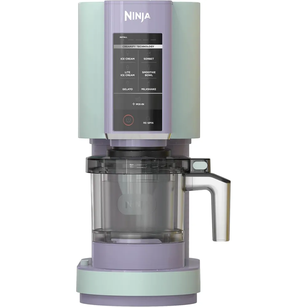 NINJA CREAMI NC301 MÁQUINA PARA HELADOS 7 EN 1, | MENTA/ARÁNDANO