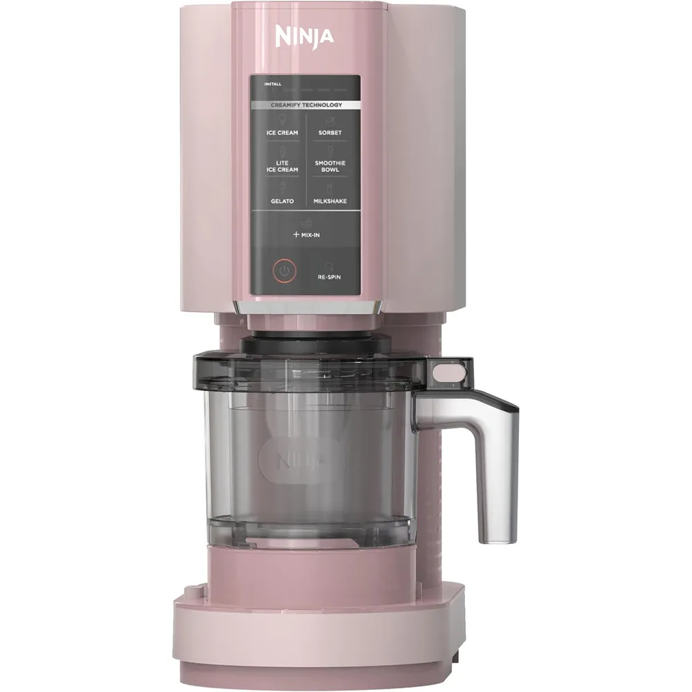NINJA CREAMI NC301PK, MÁQUINA HELADOS 32 OZ / 946 ML, 7 PROGRAMAS | FRESA