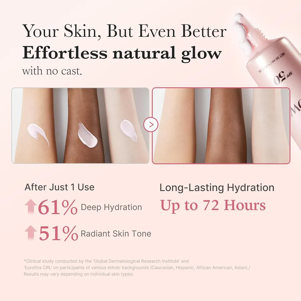 Protector solar facial con colágeno Just Glow Medicube | 1.7 oz / 50 ml