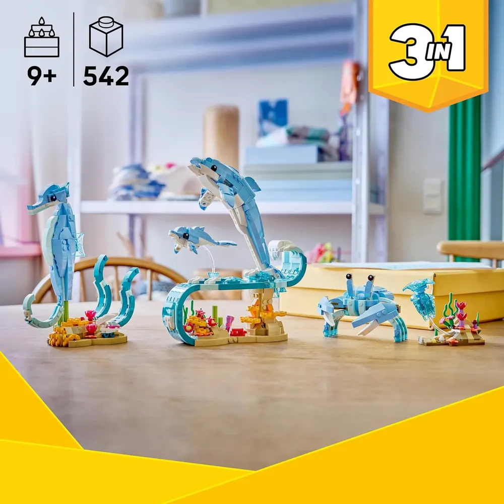 LEGO CREATOR BAILE DE OLAS DE LYCA BRILLANTE SET DE CONSTRUCCIÓN