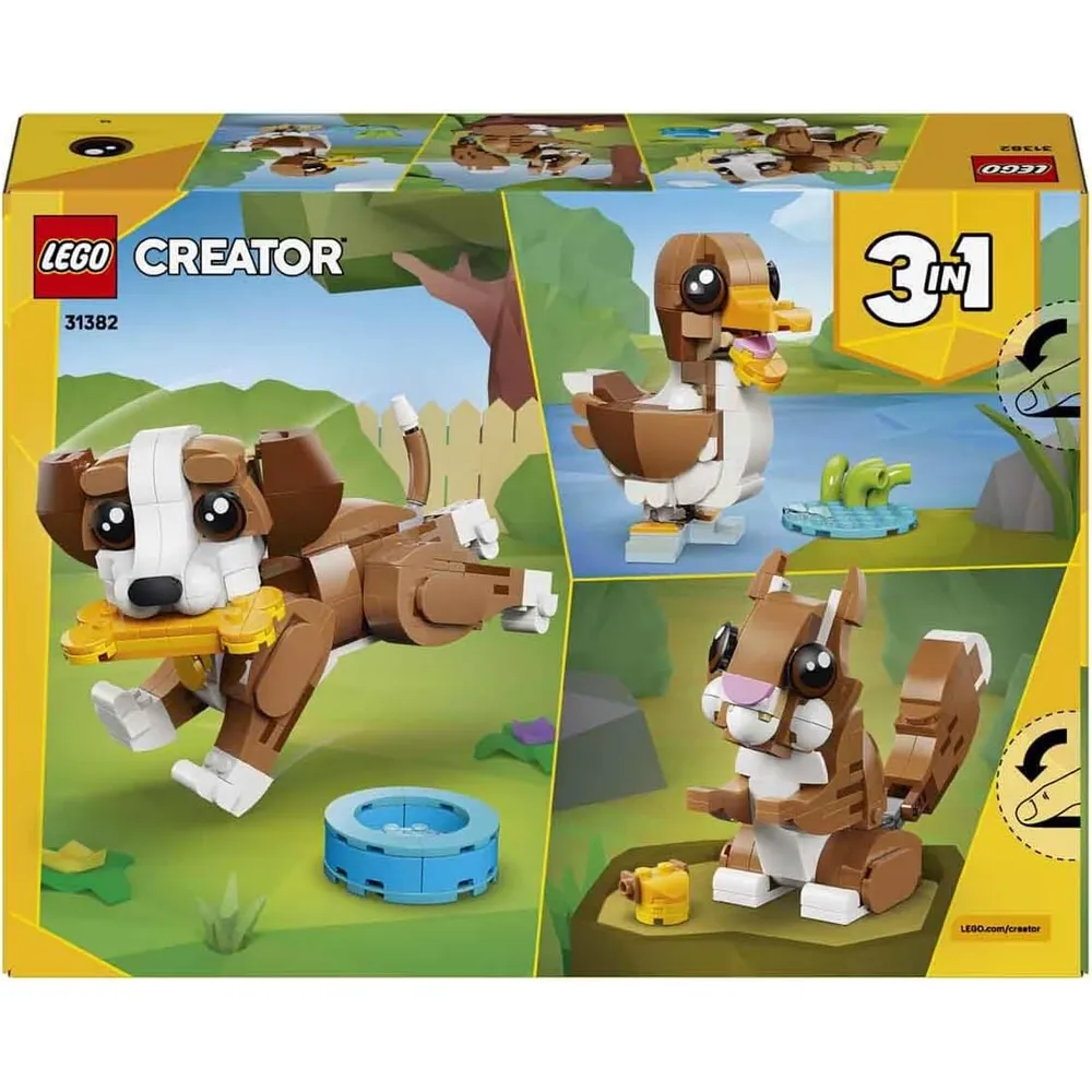 LEGO CREATOR PERRO DE JUGUETE SET DE CONSTRUCCIÓN ANIMAL