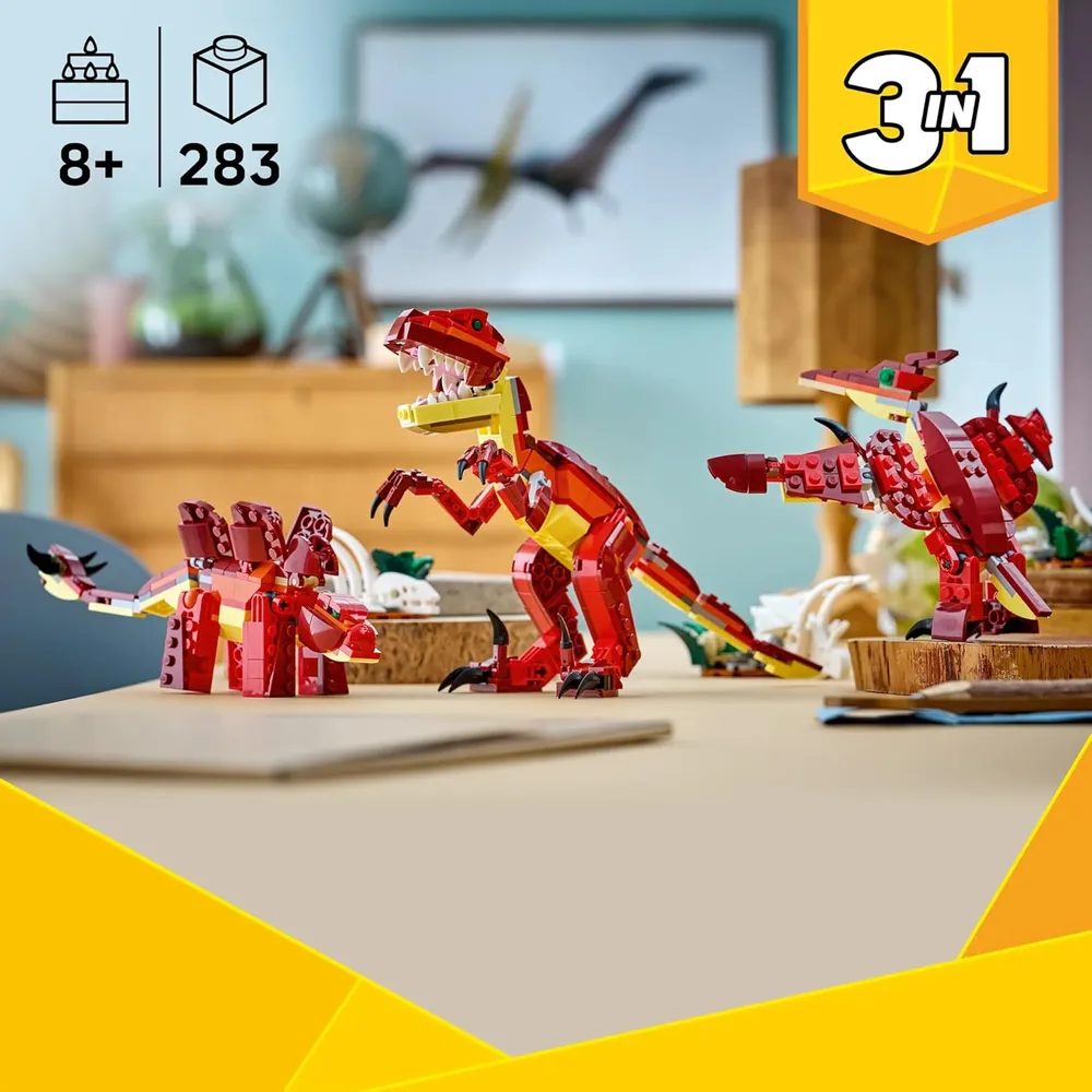 LEGO CREATOR DINOSAURIO SET DE CONSTRUCCIÓN DE CRIATURA PREHISTÓRICA