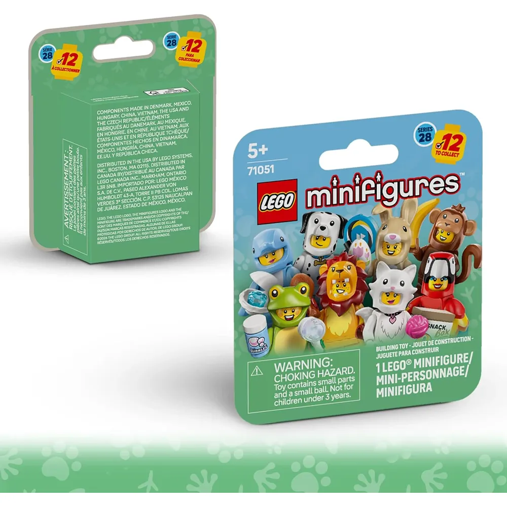 LEGO MINIFIGURAS SERIE 28 SET DE FIGURAS DE ANIMALES