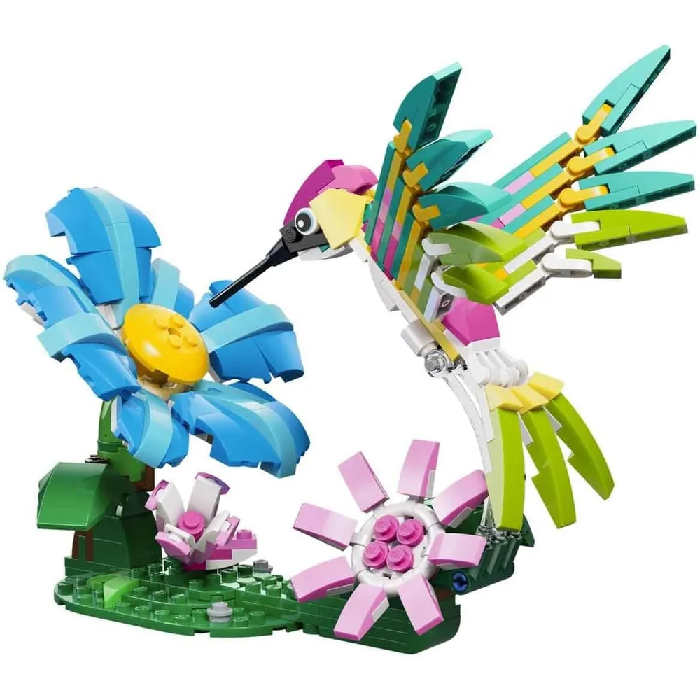 LEGO CREATOR BÚSQUEDA DE COLIBRÍES DE COLORES SET DE CONSTRUCCIÓN
