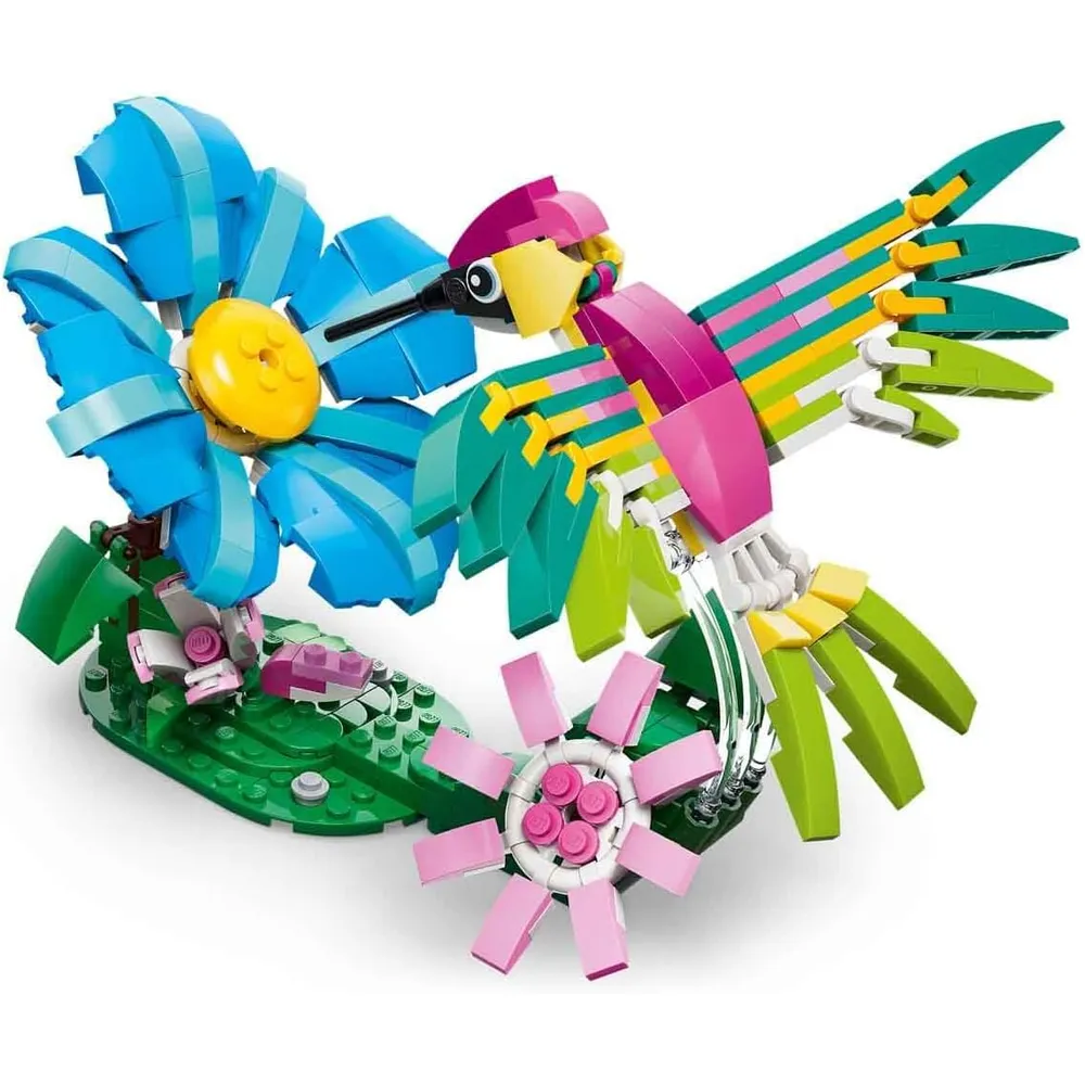 LEGO CREATOR BÚSQUEDA DE COLIBRÍES DE COLORES SET DE CONSTRUCCIÓN
