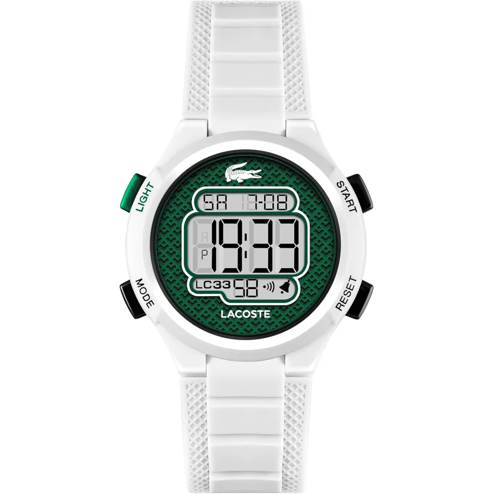 RELOJ LACOSTE LC33 DIGITAL 34 MM NIÑO - WHITE