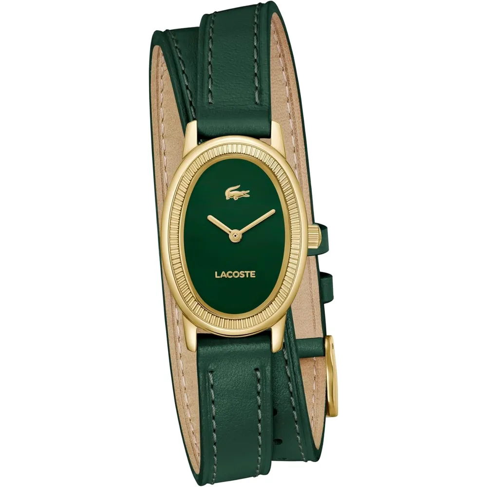 RELOJ LACOSTE PARISIENNE CORREA DE PIEL MUJER - Green