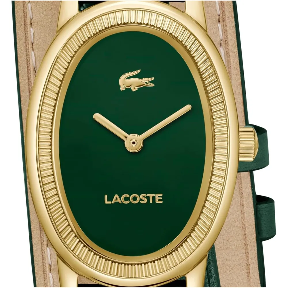 RELOJ LACOSTE PARISIENNE CORREA DE PIEL MUJER - Green