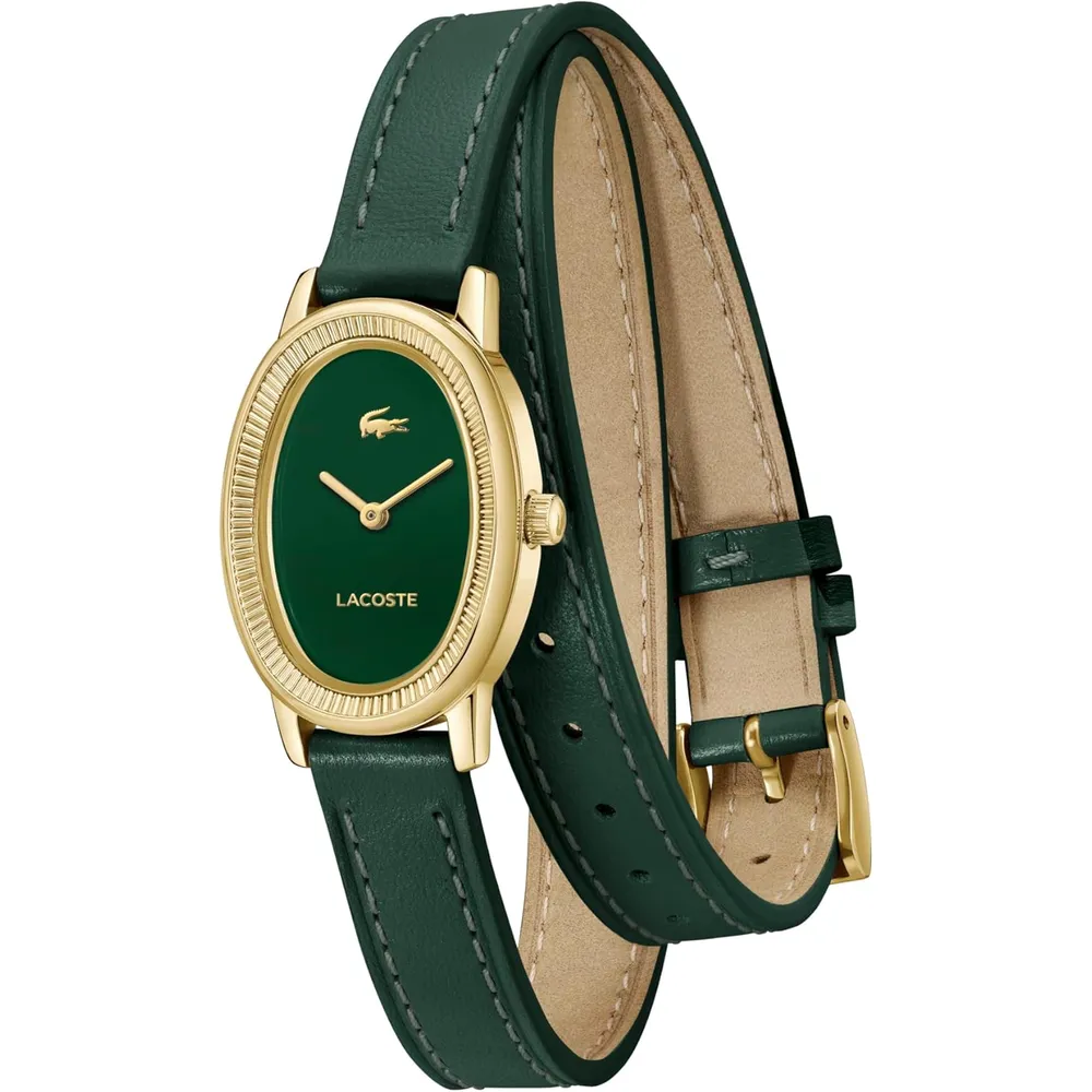 RELOJ LACOSTE PARISIENNE CORREA DE PIEL MUJER - Green