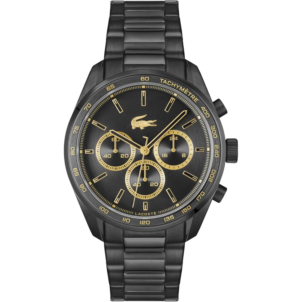 RELOJ LACOSTE 12.12 SCUBA CUARZO 43 MM HOMBRE - Negro