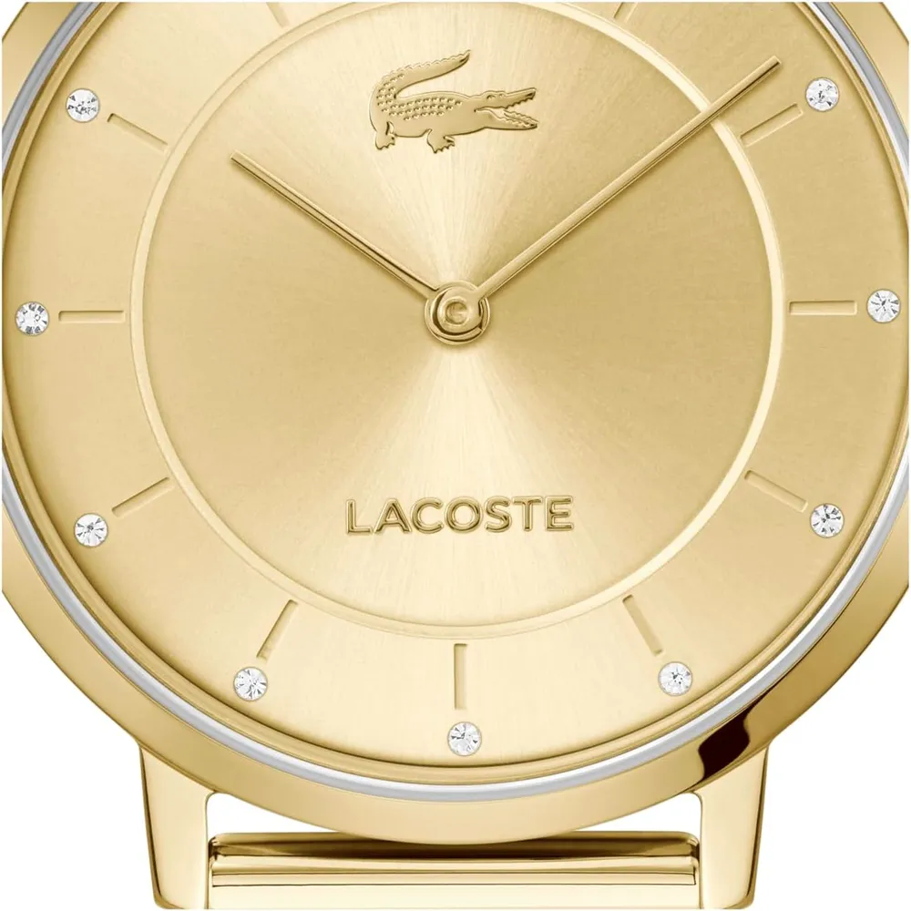 RELOJ LACOSTE CROCORIGIN 35 MM MUJER - Gold