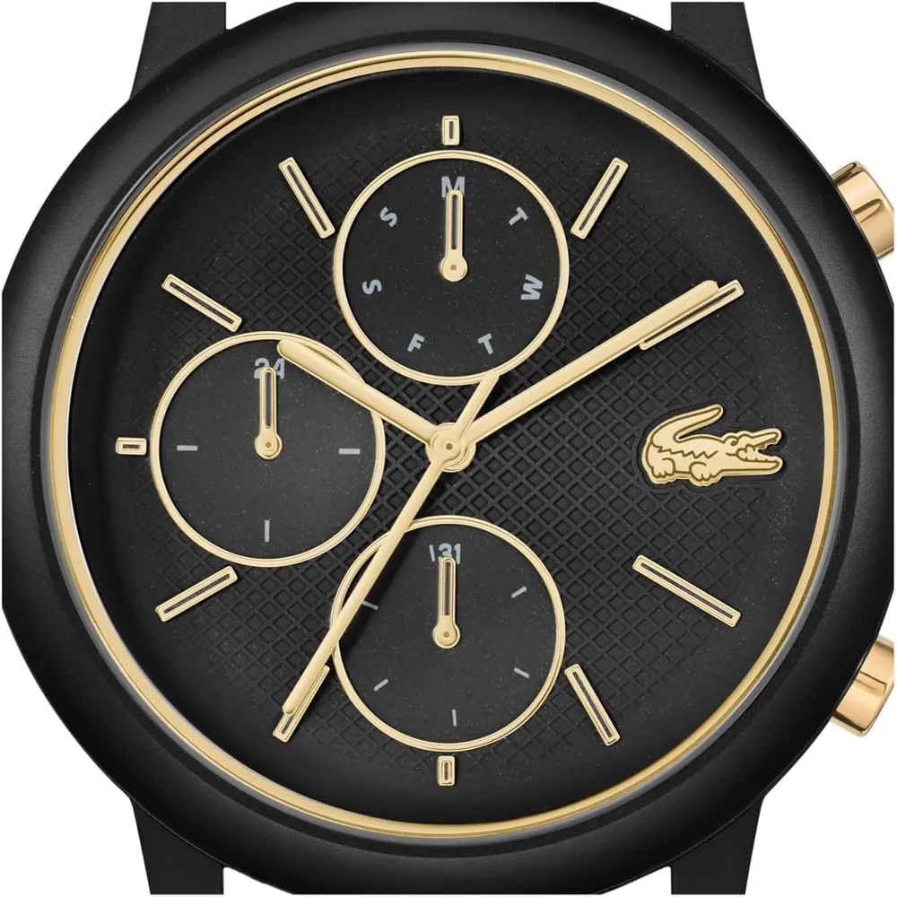 RELOJ LACOSTE 12.12 MOVE MULTIFUNCIÓN 42 MM HOMBRE - Negro