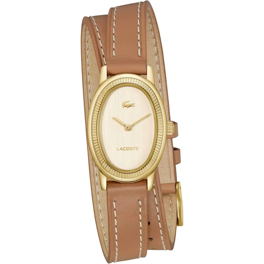 RELOJ LACOSTE PARISIENNE CORREA DE PIEL MUJER - TAN