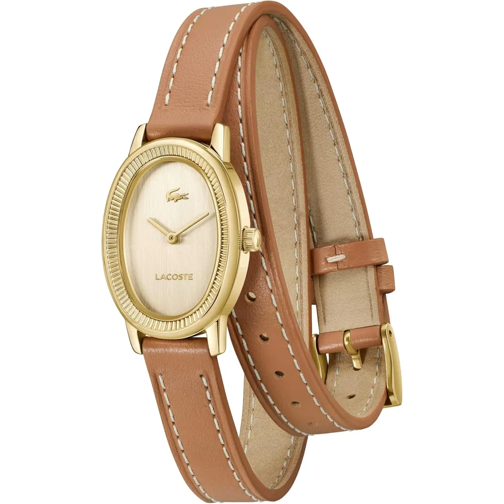 RELOJ LACOSTE PARISIENNE CORREA DE PIEL MUJER - TAN