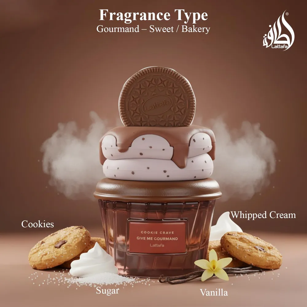 b0fpz8pdws_3_webp.webp PERFUME LATTAFA COOKIE CRAVE EDP UNISEX 2.5 OZ / 75 ML