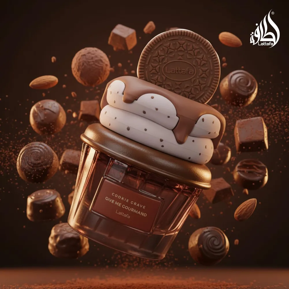 b0fpz8pdws_4_webp.webp PERFUME LATTAFA COOKIE CRAVE EDP UNISEX 2.5 OZ / 75 ML
