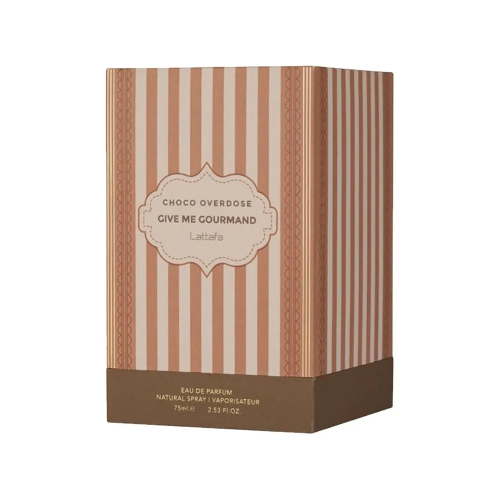 PERFUME LATTAFA CHOCO OVERDOSE EDP UNISEX 2.5 OZ / 75 ML