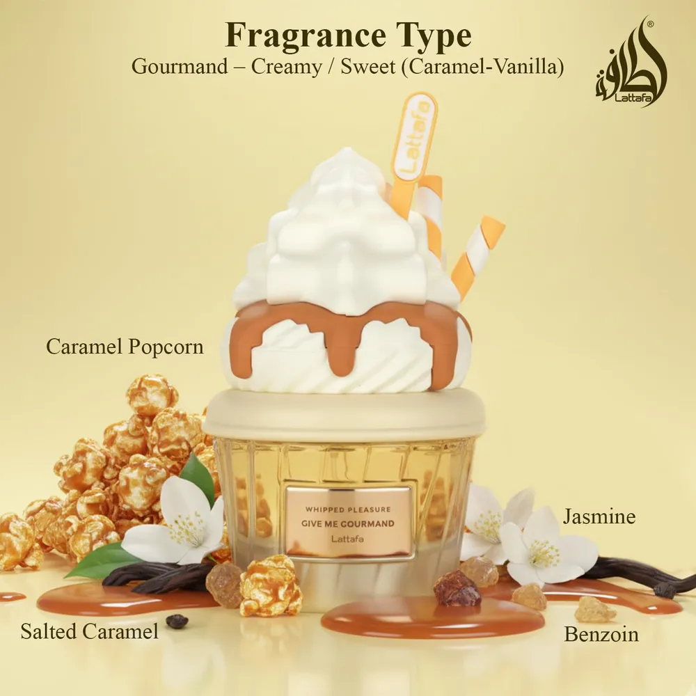 PERFUME LATTAFA WHIPPED PLEASURE EDP UNISEX 2.5 OZ / 75 ML