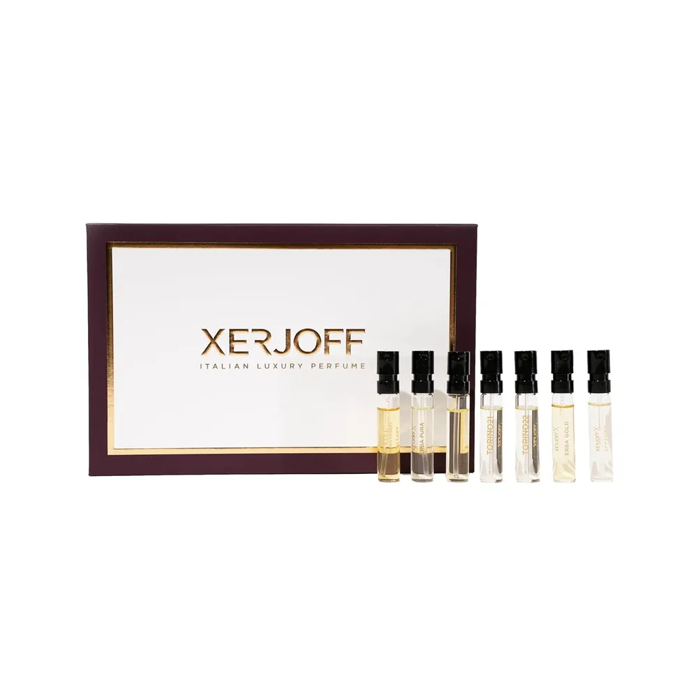 SET XERJOFF DISCOVERY COLLECTION BEST SELLERS UNISEX 7PZS