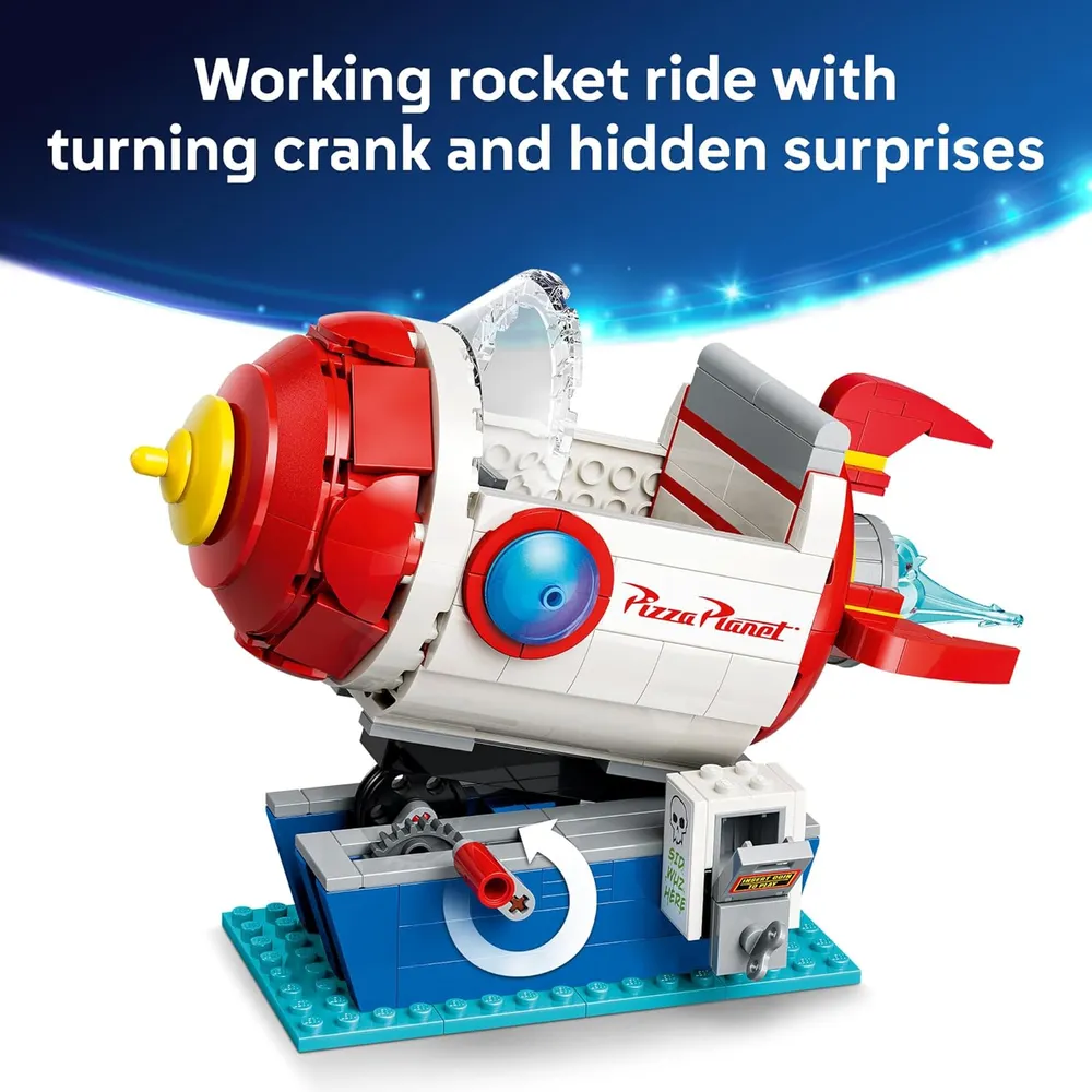 LEGO DISNEY PIXAR TOY STORY ALIEN PIZZA PLANET 497 PIEZAS