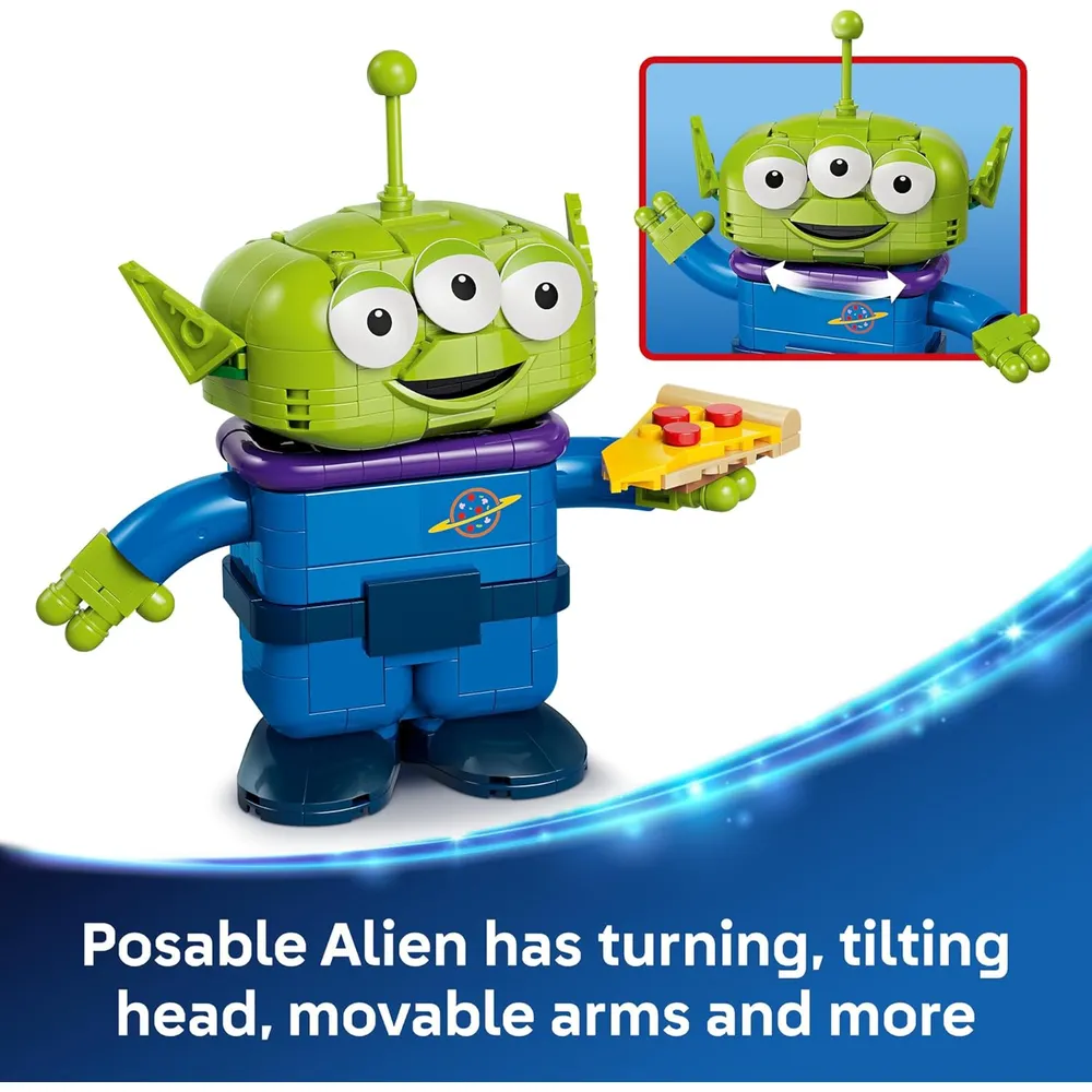 LEGO DISNEY PIXAR TOY STORY ALIEN PIZZA PLANET 497 PIEZAS