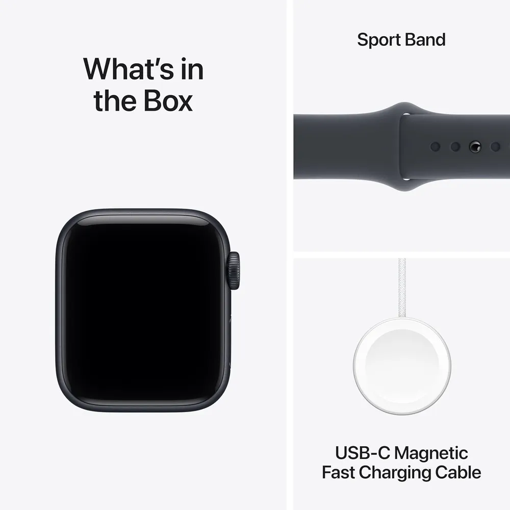 APPLE WATCH SE 3 (GPS + CELLULAR 40MM) | MIDNIGHT ALUMINIO + SPORT BAND MIDNIGHT S-M