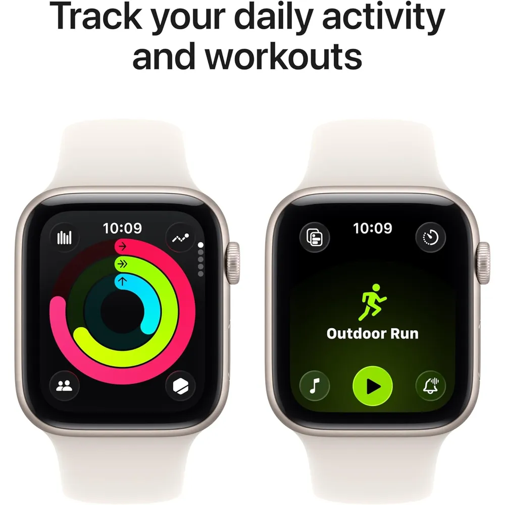 APPLE WATCH SE 3 (GPS + CELLULAR 44MM) | STARLIGHT ALUMINIO + SPORT BAND STARLIGHT M-L