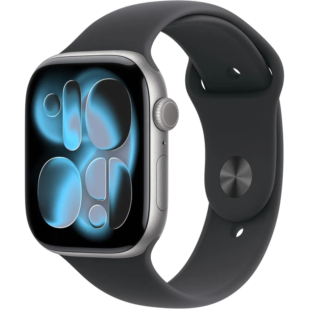 APPLE WATCH SERIES 11 (GPS + CELLULAR 46MM) | SPACE GRAY ALUMINIO + SPORT BAND BLACK M-L