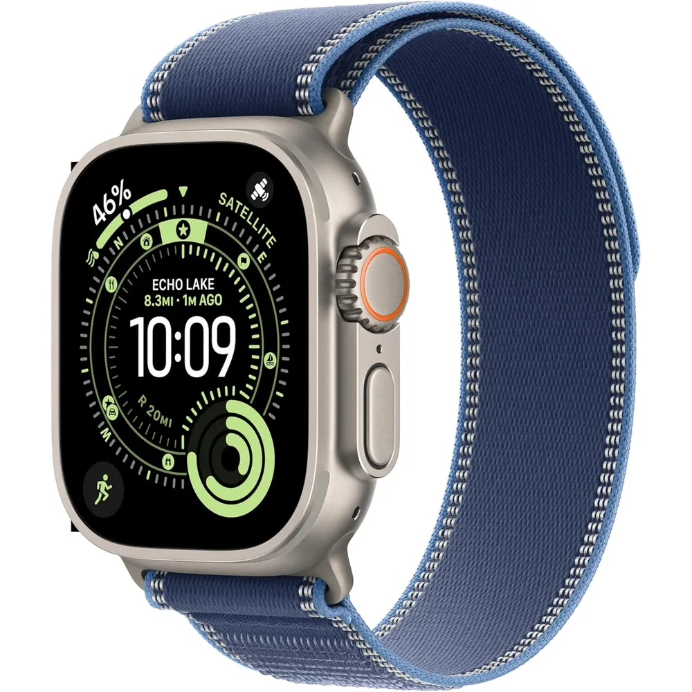 APPLE WATCH ULTRA 3 (GPS + CELLULAR 49MM) | NATURAL TITANIO + TRAIL LOOP AZUL M-L