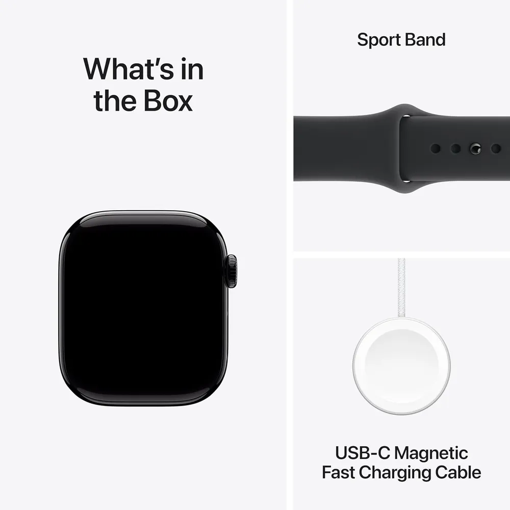 APPLE WATCH SERIES 11 (GPS + CELLULAR 42MM) | NEGRO ALUMINIO + SPORT BAND BLACK S-M