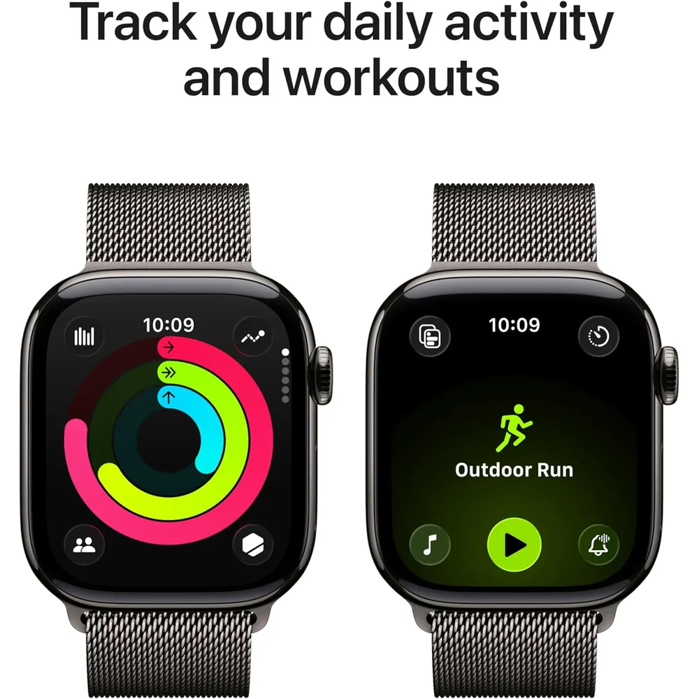 APPLE WATCH SERIES 11 (GPS + CELLULAR 42MM) | SLATE TITANIO + MILANESE LOOP SLATE S-M