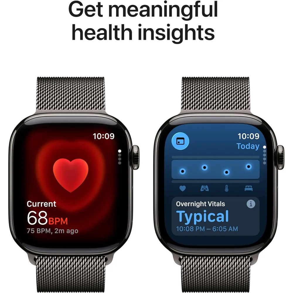 APPLE WATCH SERIES 11 (GPS + CELLULAR 42MM) | SLATE TITANIO + MILANESE LOOP SLATE S-M