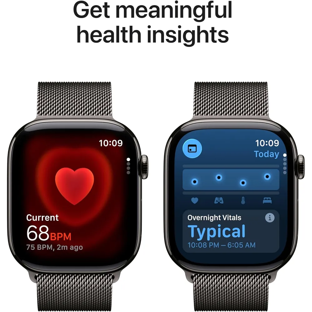 APPLE WATCH SERIES 11 (GPS + CELLULAR 46MM) | SLATE TITANIO + MILANESE LOOP SLATE M-L