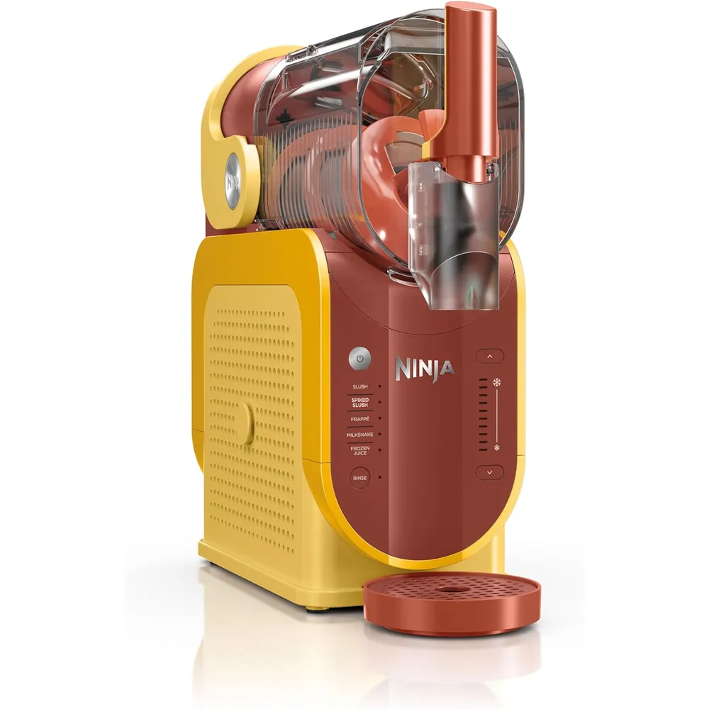 NINJA SLUSHI FS301OR, MÁQUINA BEBIDAS HELADAS 88 OZ / 2,6 L | NARANJA/MANGO