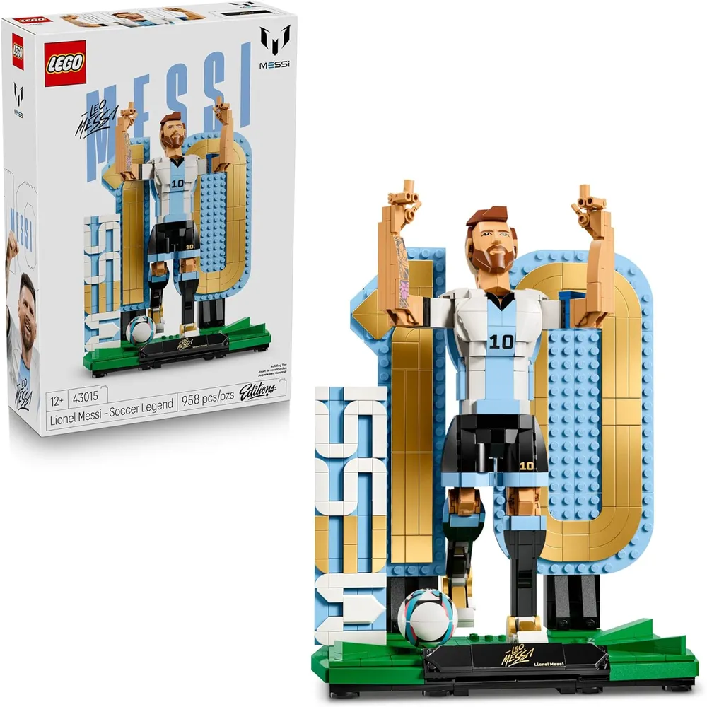 LEGO LIONEL MESSI LEYENDA DEL FÚTBOL 712 PIEZAS