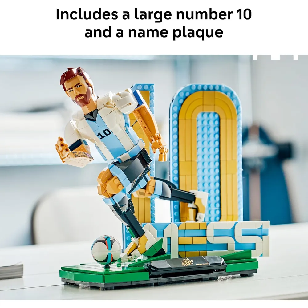 LEGO LIONEL MESSI LEYENDA DEL FÚTBOL 712 PIEZAS
