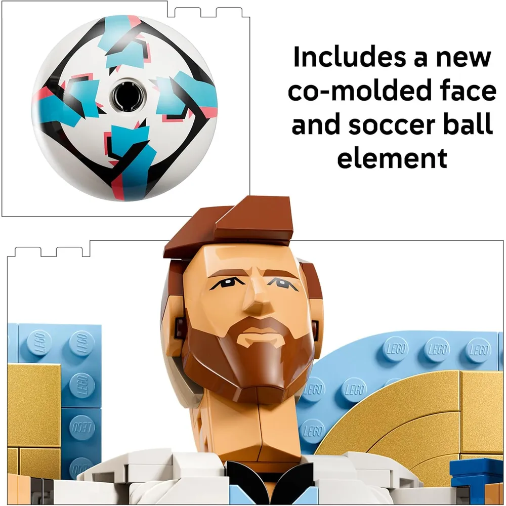 LEGO LIONEL MESSI LEYENDA DEL FÚTBOL 712 PIEZAS
