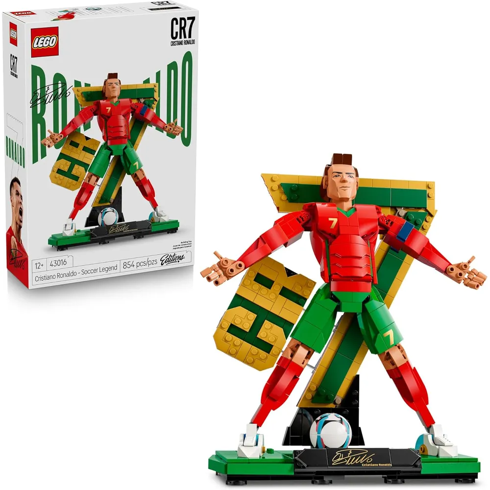 LEGO CRISTIANO RONALDO LEYENDA DEL FÚTBOL 725 PIEZAS