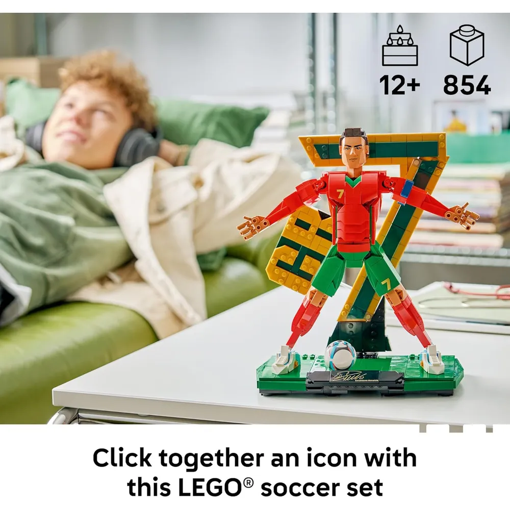 LEGO CRISTIANO RONALDO LEYENDA DEL FÚTBOL 725 PIEZAS