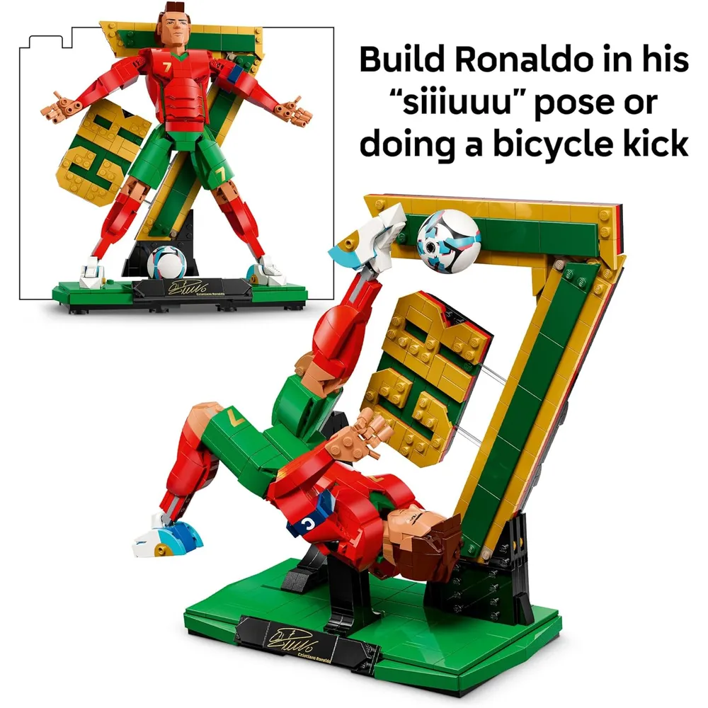 LEGO CRISTIANO RONALDO LEYENDA DEL FÚTBOL 725 PIEZAS