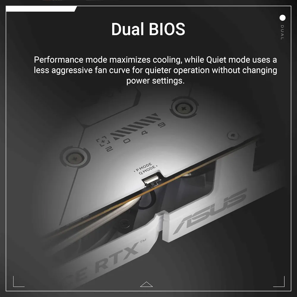 ASUS Dual GeForce RTX 5060 White 8GB OC