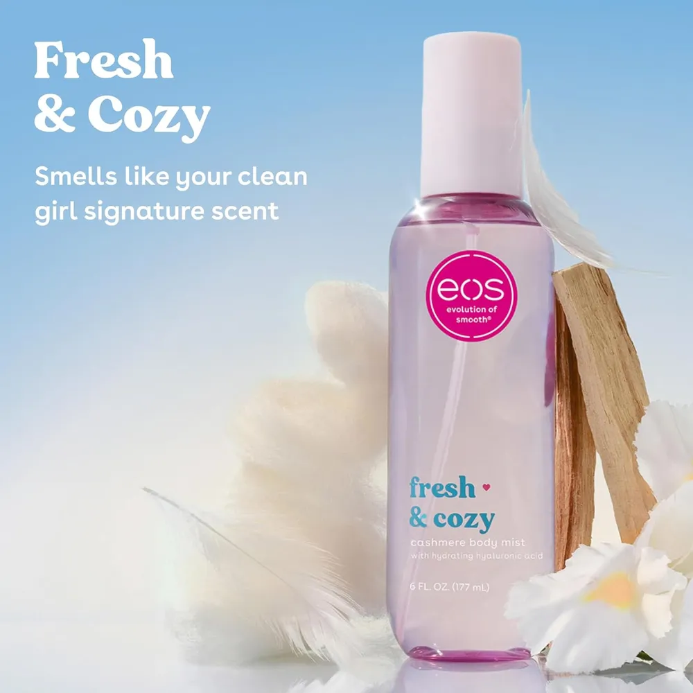 EOS CASHMERE SPRAY HIDRATANTE CORPORAL 6 OZ / 180 ML | FRESCO / ACOGEDOR